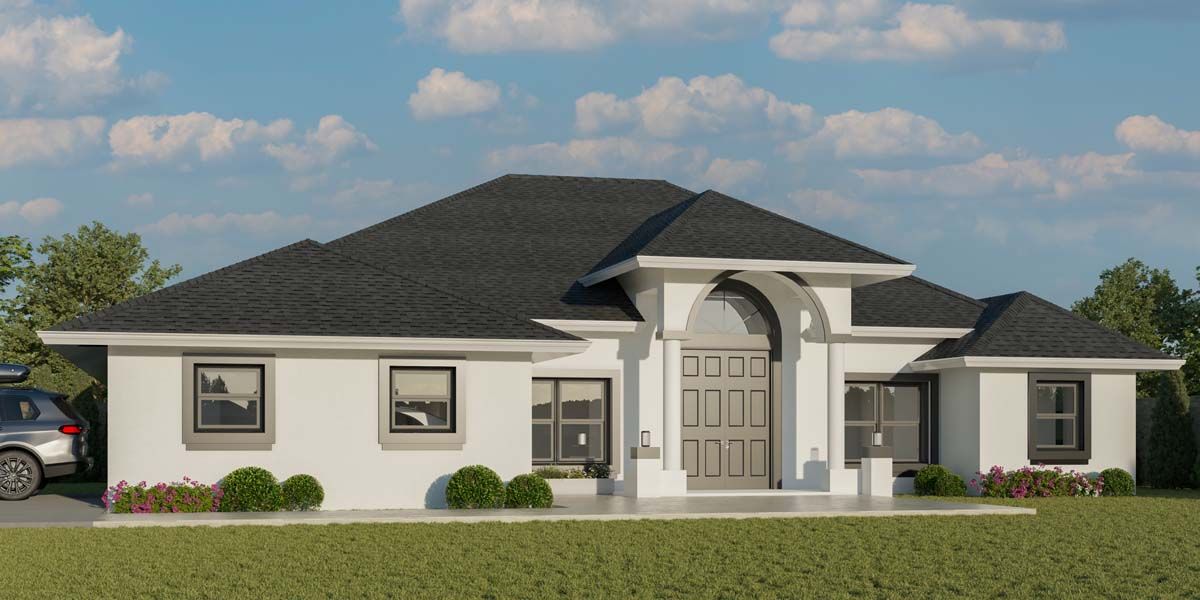 The Wildflower 4/3 floor plan