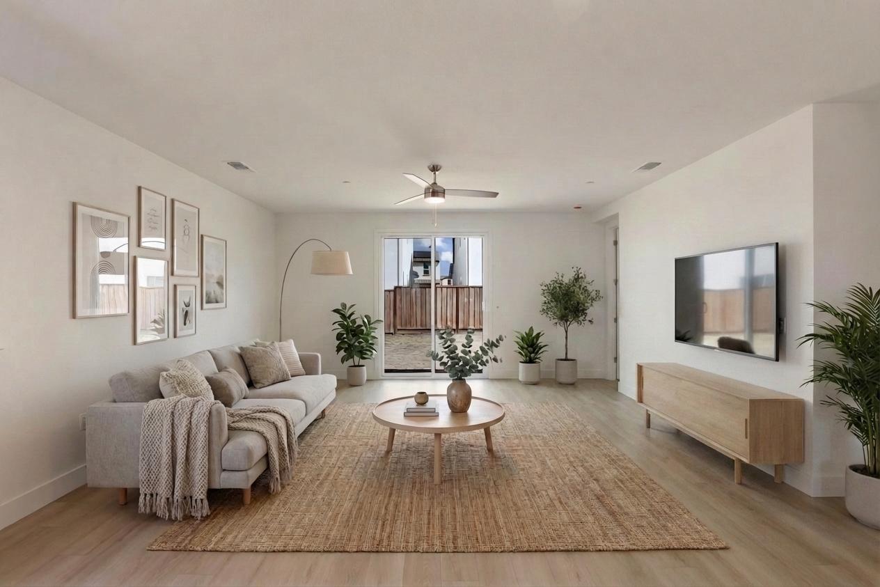Great Room Virtually Staged