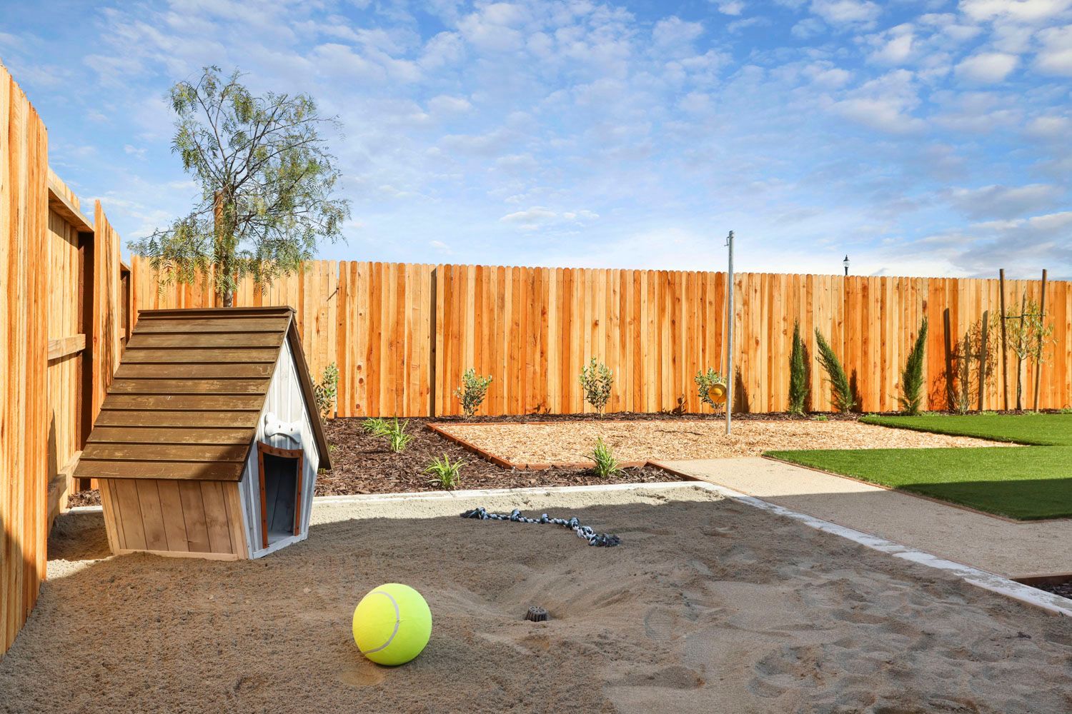 Landscaping not included