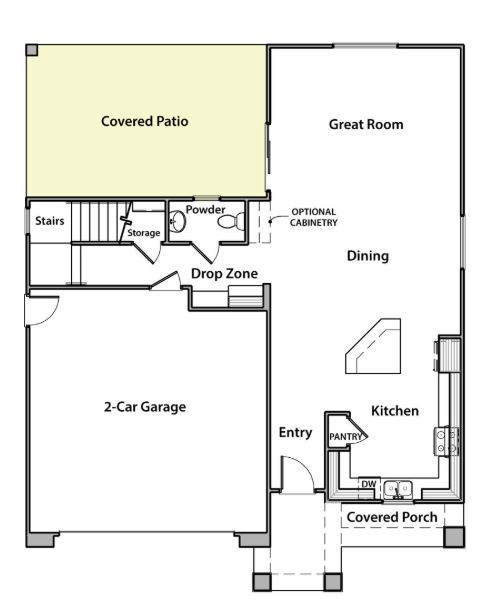 Optional Covered Patio