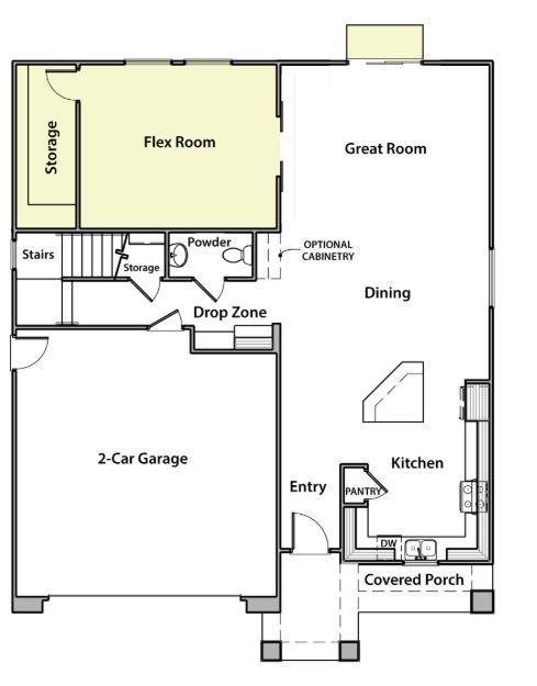 Optional Flex Room