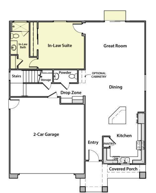 Optional In-law Suite