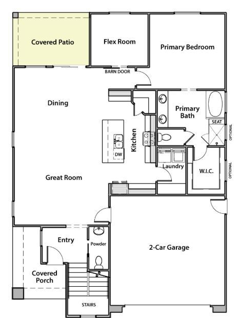 Optional Covered Patio