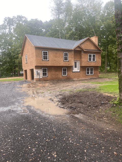 Construction Progress Photo of Current Build in Progress