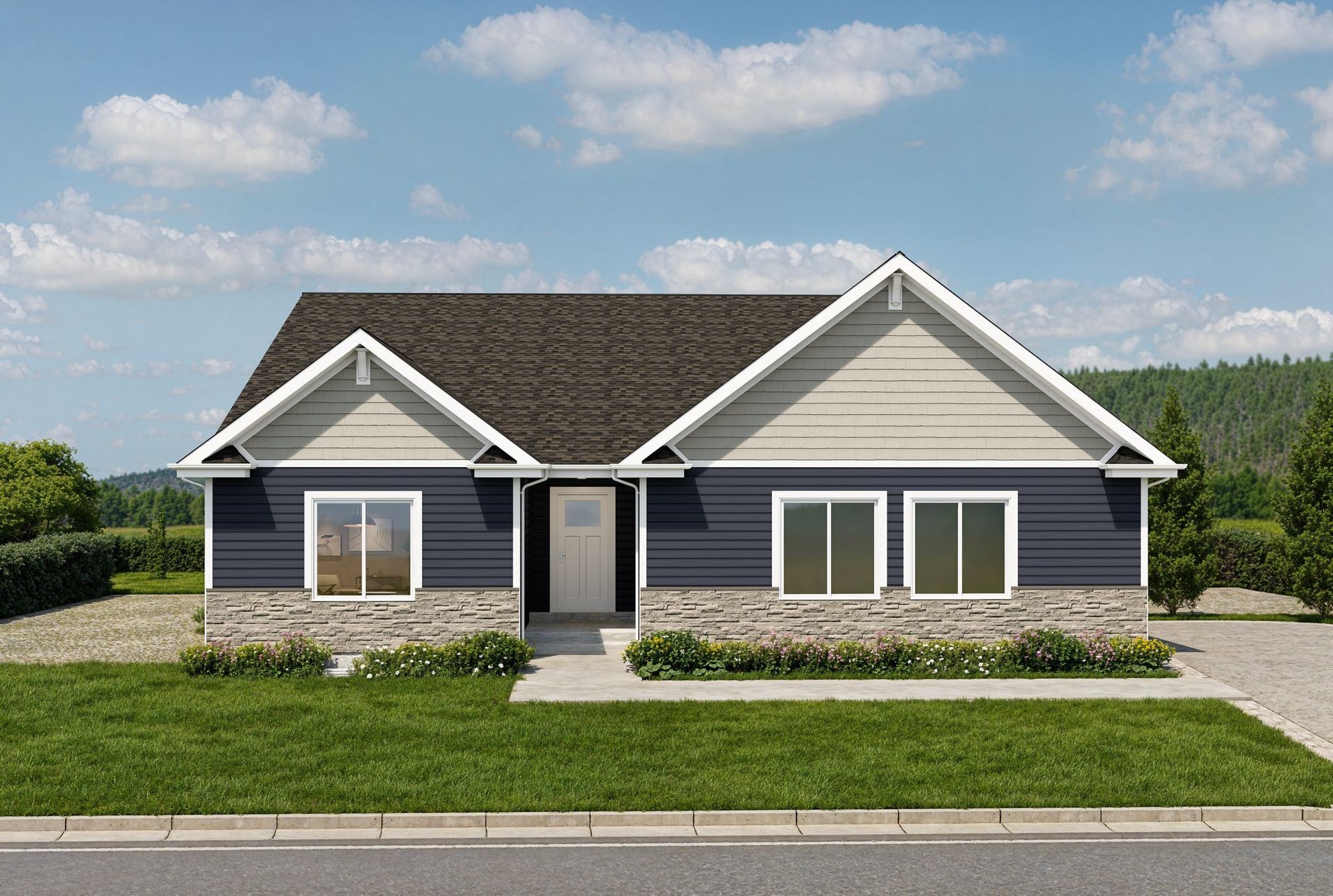Crimson Plan at Shoreline Estates in Providence, UT by Red Clover Homes
