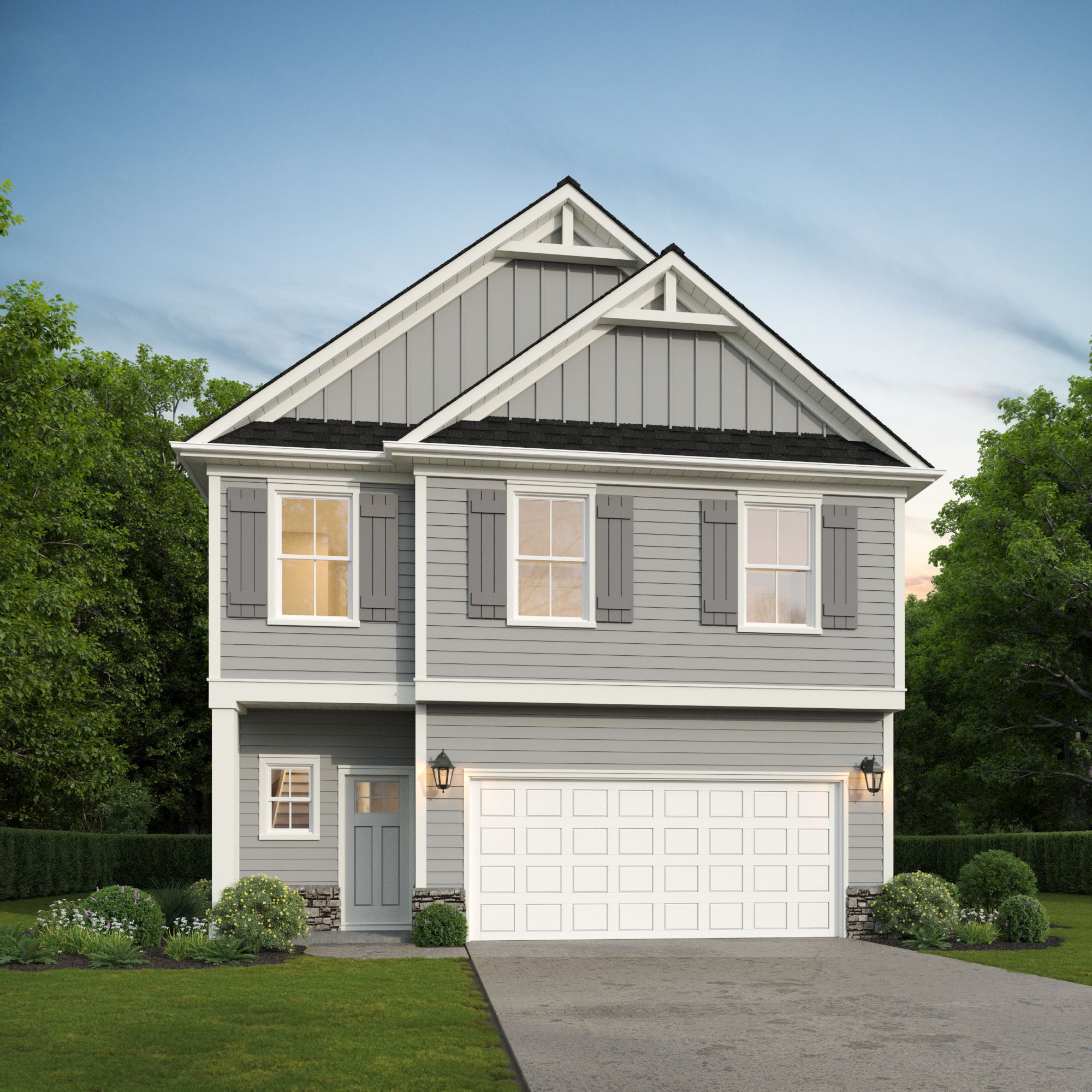 Hazel - The Pines at Paw Creek: Charlotte, North Carolina - Red Cedar Homes