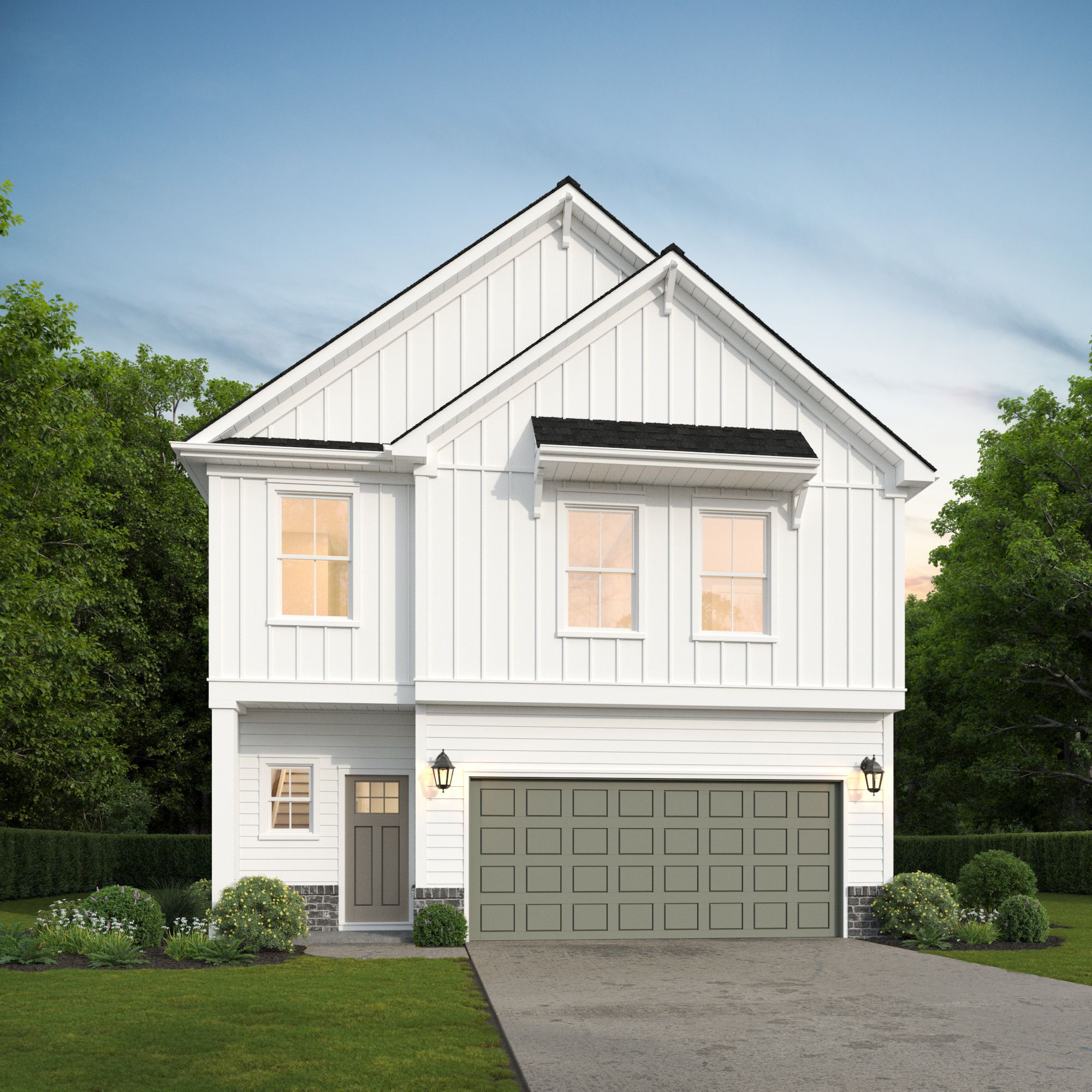 Hazel - The Pines at Paw Creek: Charlotte, North Carolina - Red Cedar Homes