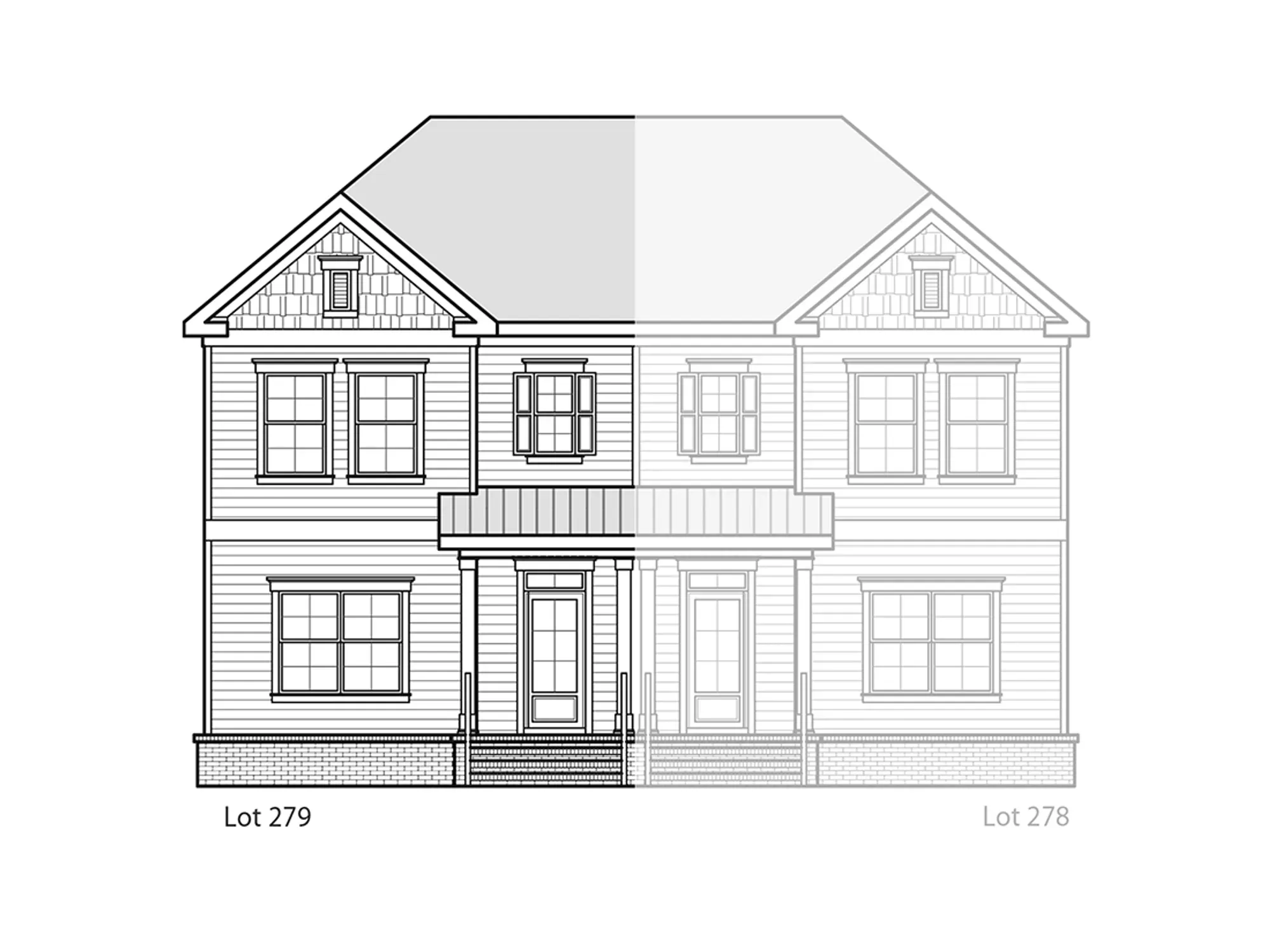Emory Duplex - Burkitt Ridge: Cane Ridge, Tennessee - Regent Homes TN