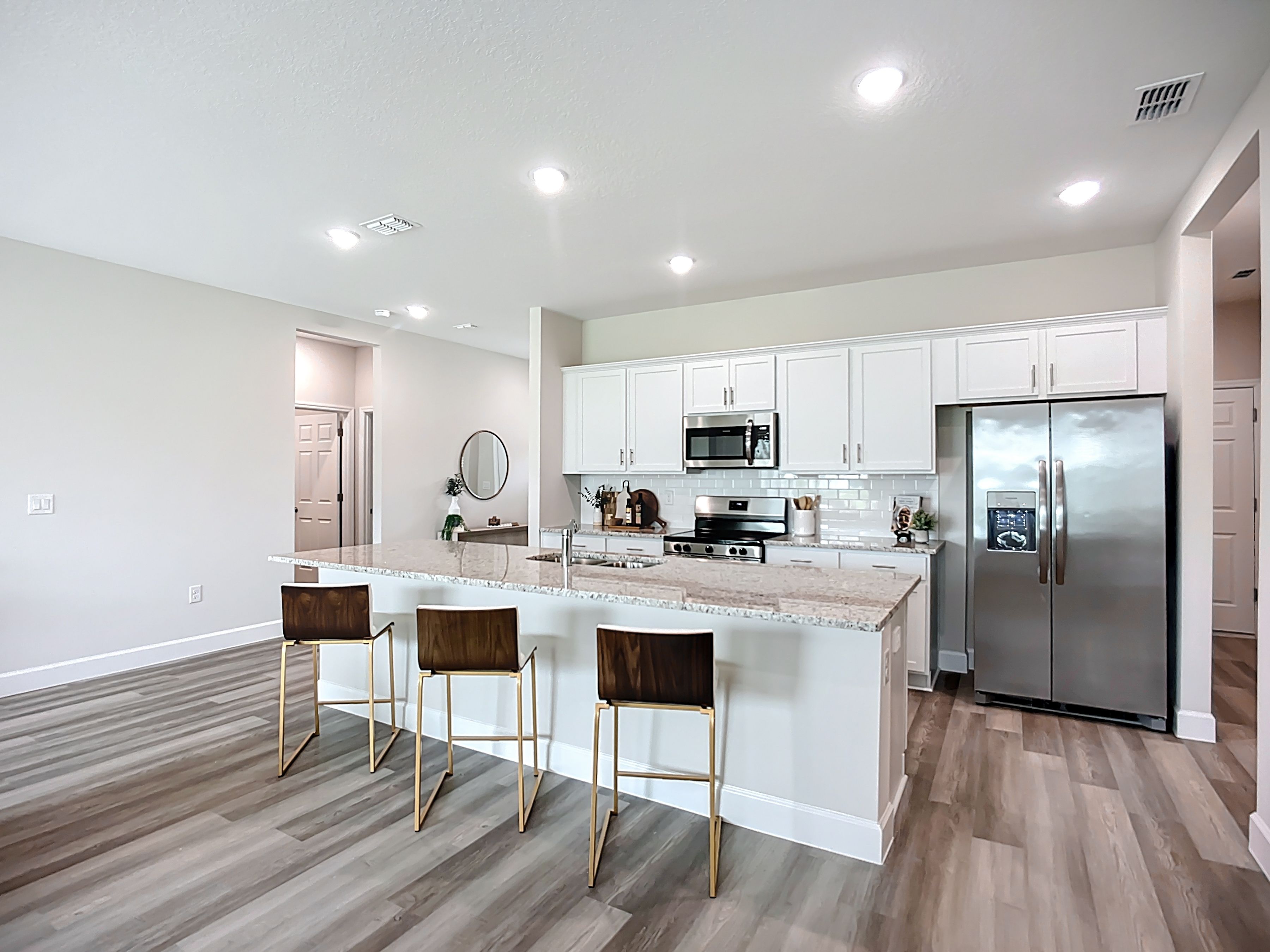 Huge Island for casual seating