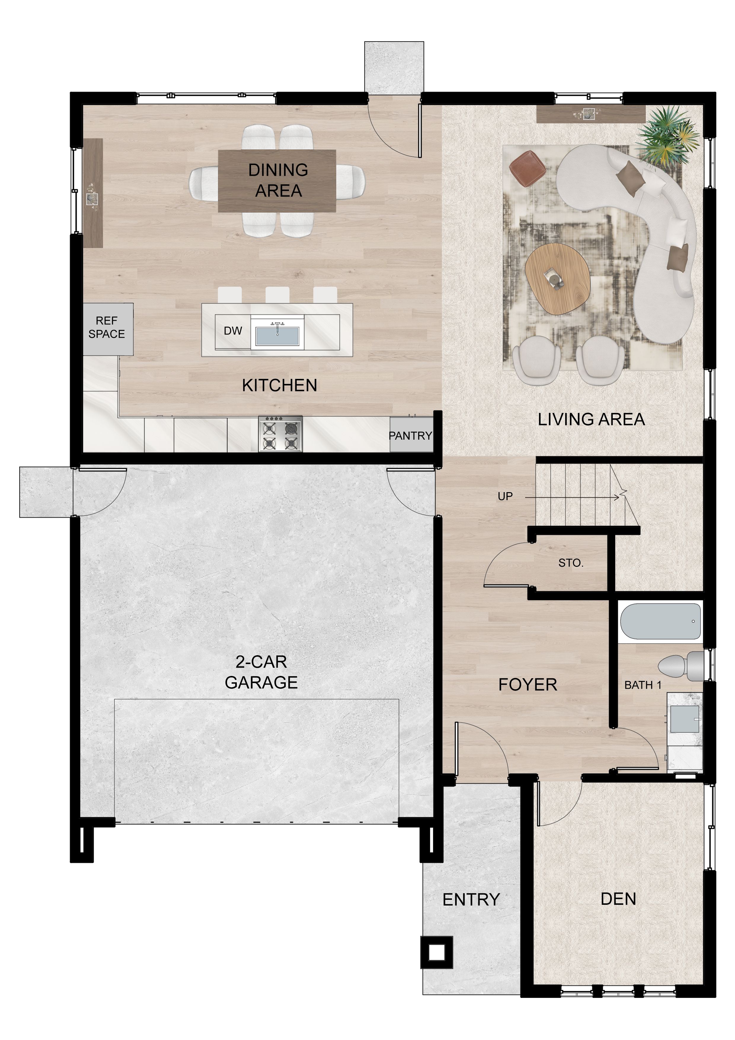 Plan 1 - Ground Floor