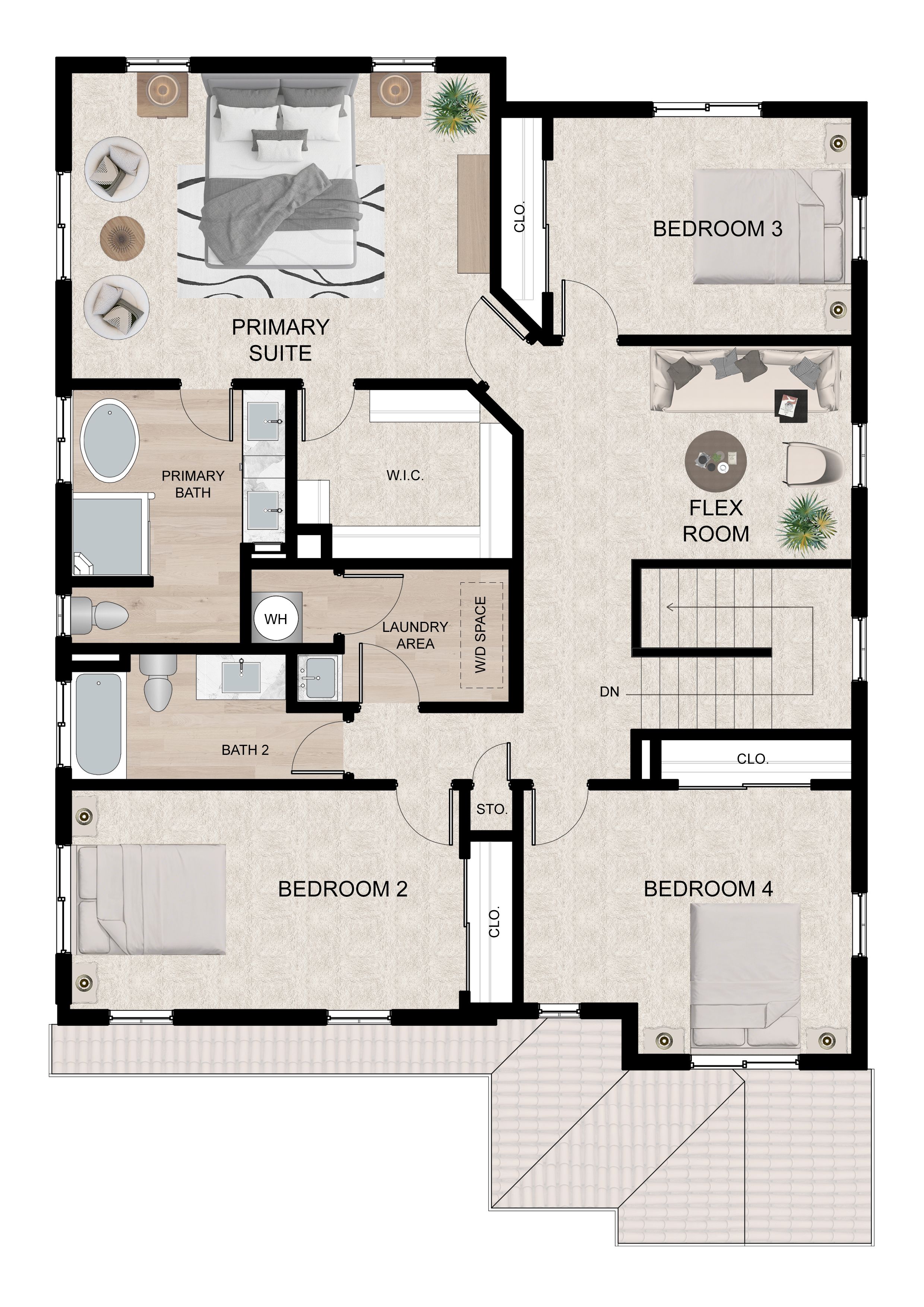 Plan 1 - Second Floor