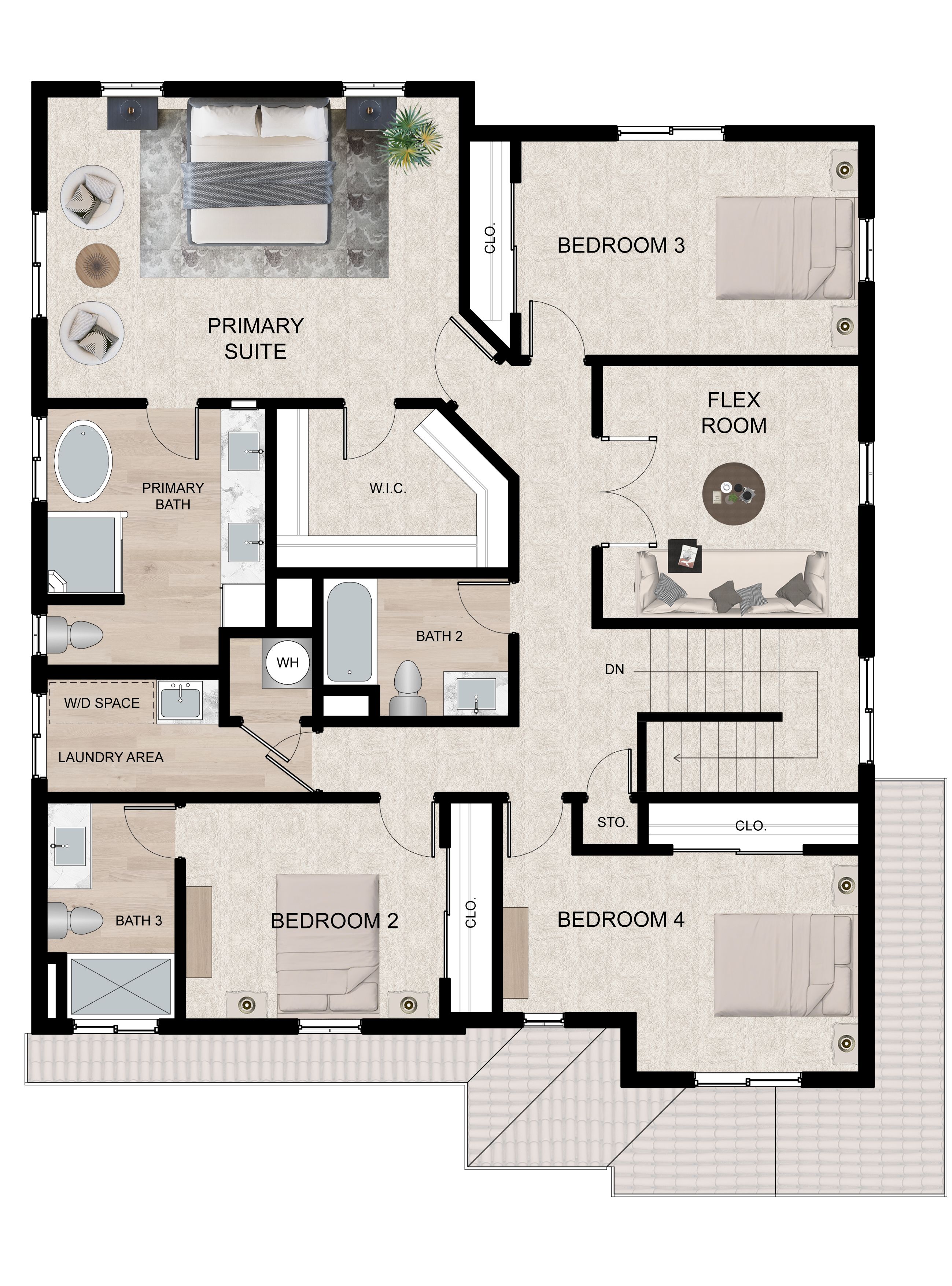 Plan 2 - Second Floor