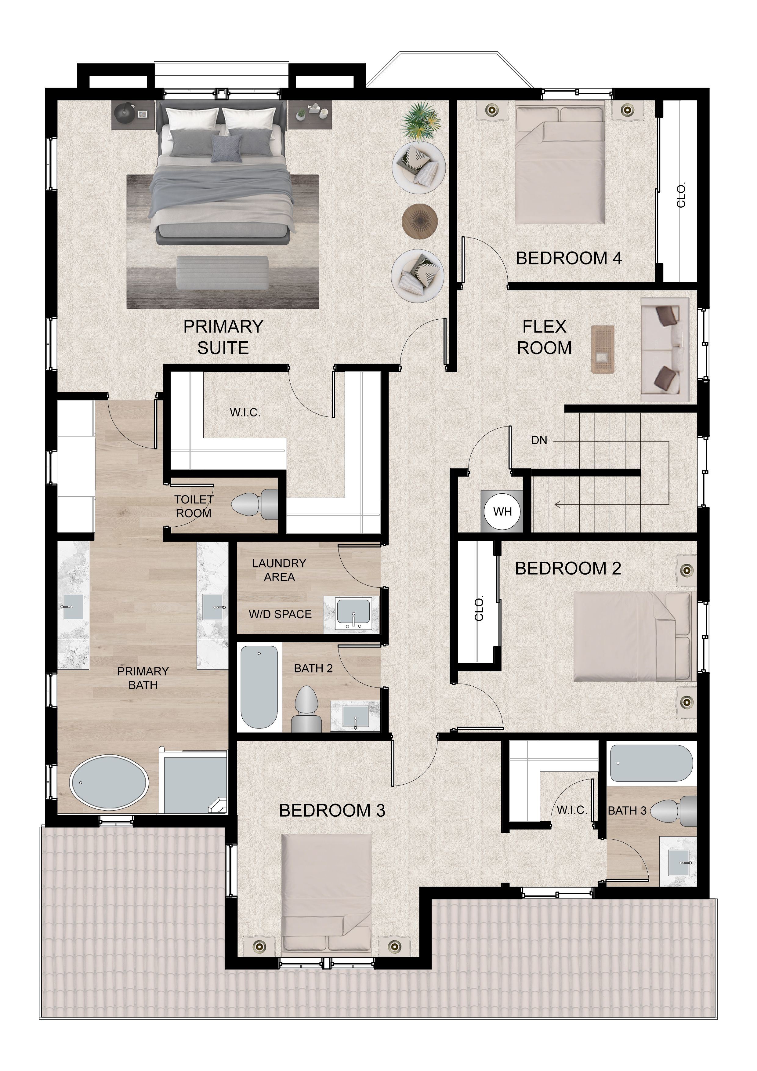 Plan 3 - Second Floor