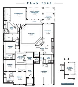 2909 - The Woodlands Hills Floor Plan - Ravenna Homes