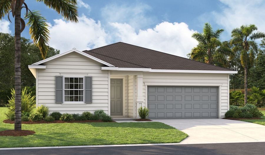 The Raleigh Masterplan 2-3 car Elevation K