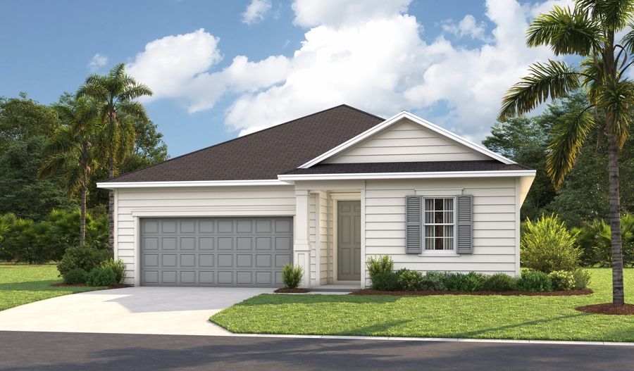 The Arlington 2-car Elevation K