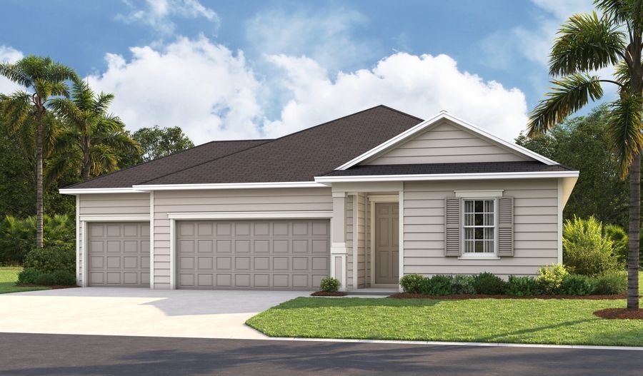 The Arlington 3-car Elevation K