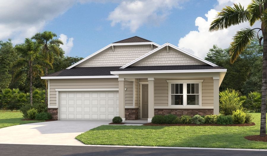 The Arlington 2-car Elevation L