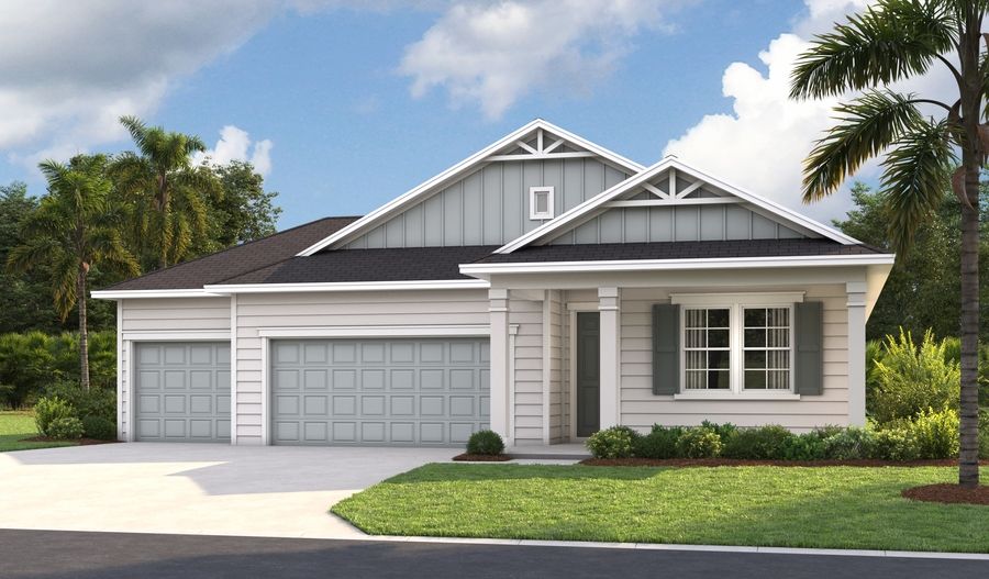 The Arlington 3-car Elevation M