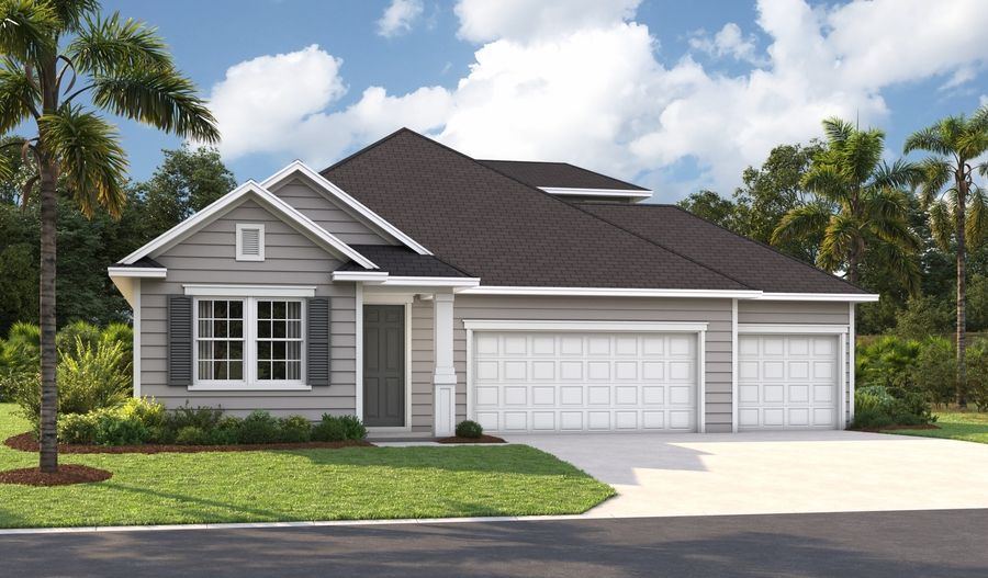 The Appleby Masterplan 3-car Elevation K