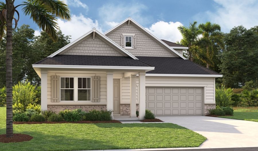 The Appleby Masterplan 2-car Elevation L