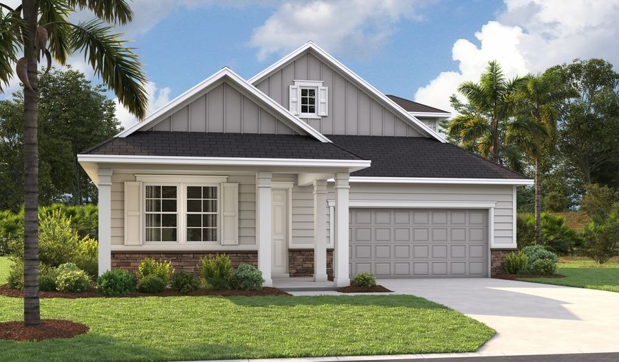 The Appleby Masterplan 2-car Elevation M