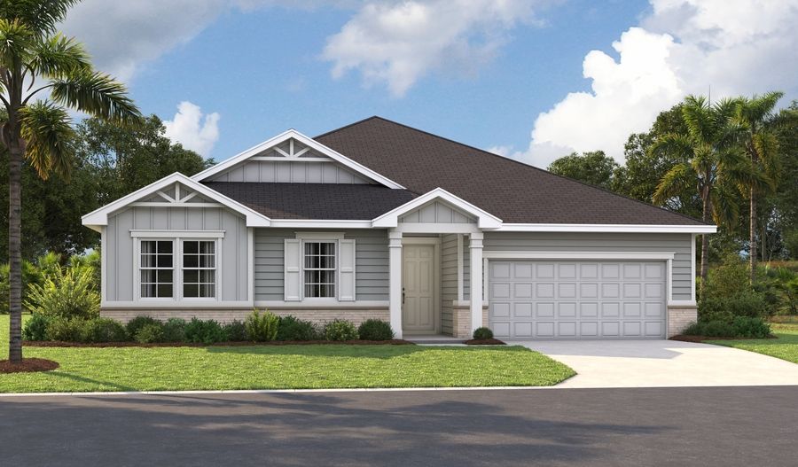 The Daniel Master 2-car Elevation M