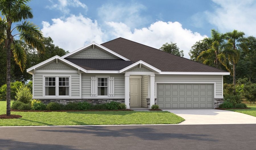 The Daniel Master 2-car Elevation L