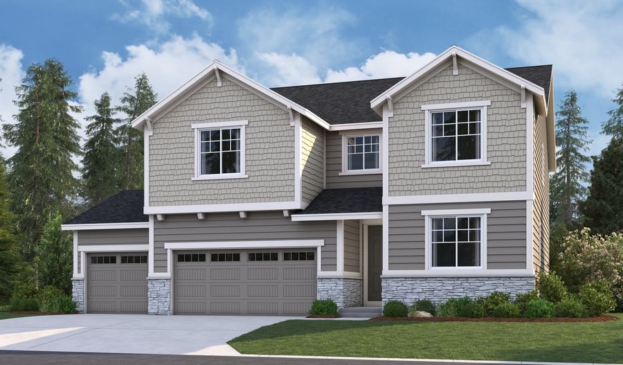 The Coronado 3-car Elevation E