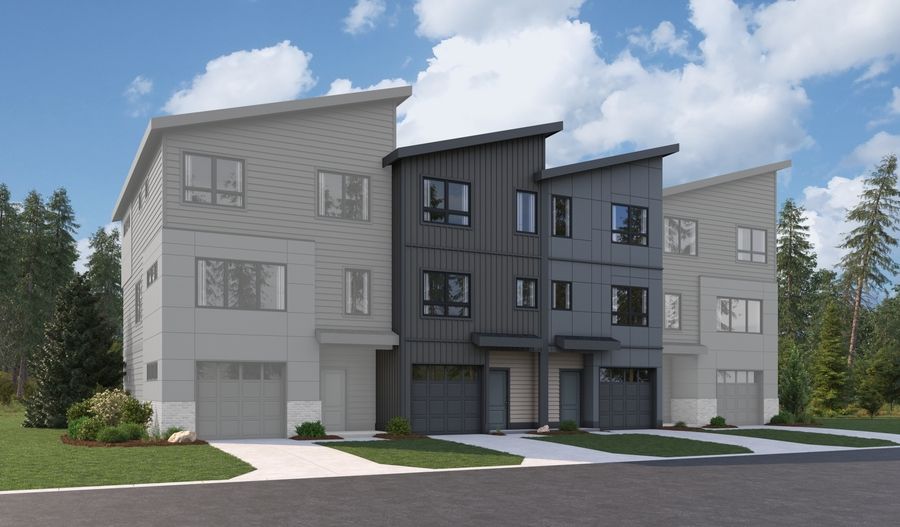 Building A - The Keene Elevation D