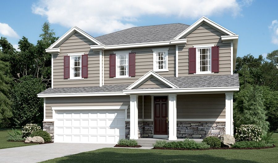 The Bedford - Elevation F