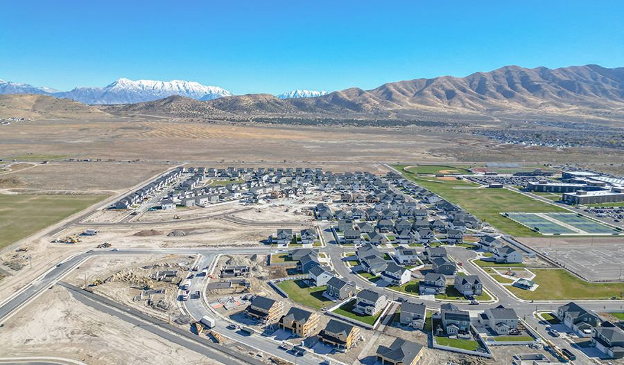 Pony Express Estates Aerial View