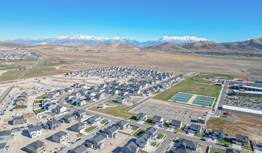 Pony Express Estates Aerial View