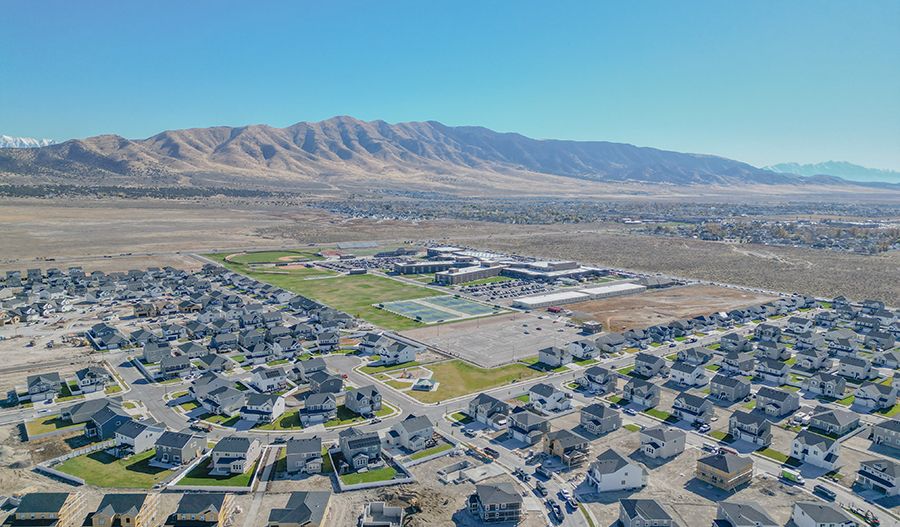 Pony Express Estates Aerial View