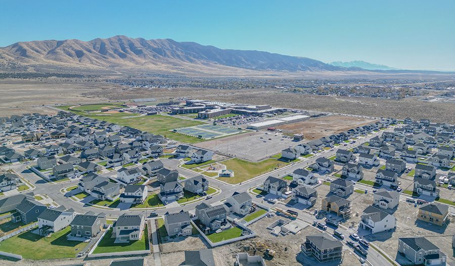 Pony Express Estates Aerial View