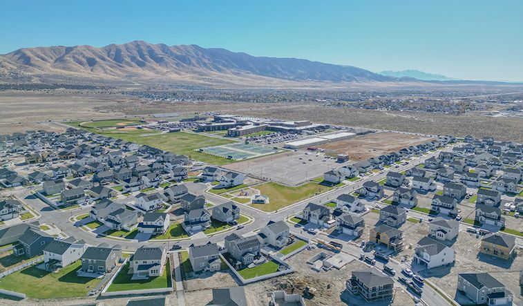 Pony Express Estates Aerial View