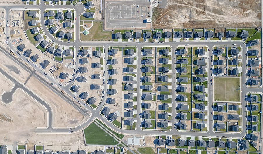 Pony Express Estates Aerial View