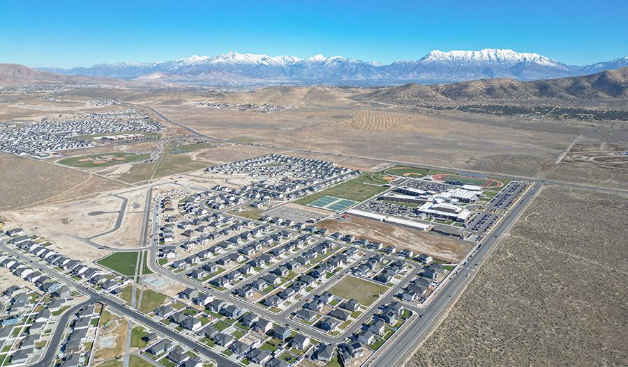 Pony Express Estates Aerial View