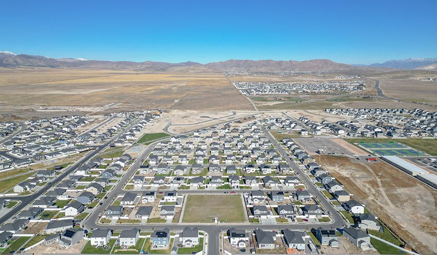Pony Express Estates Aerial View