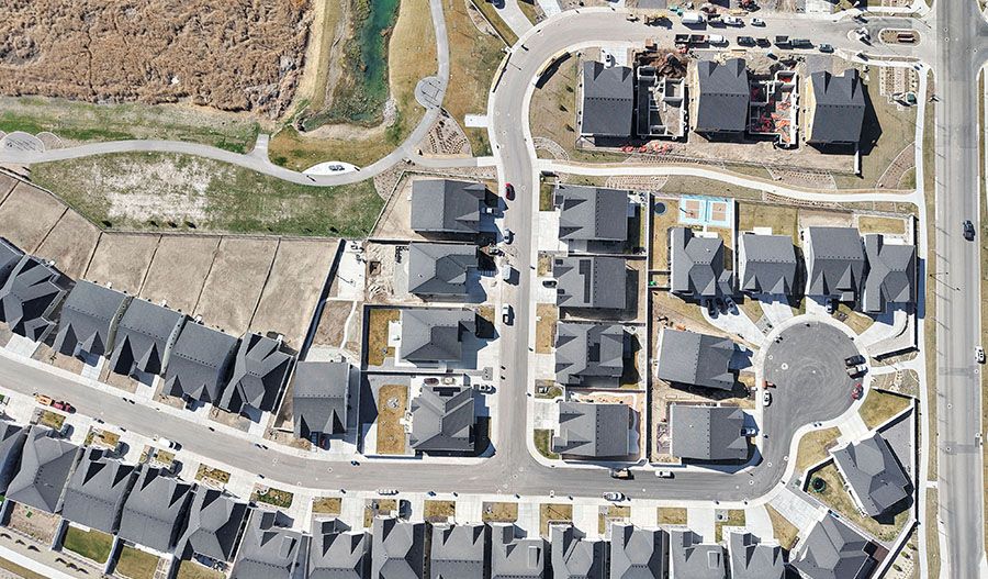 Springs Village at Wander Aerial Shot