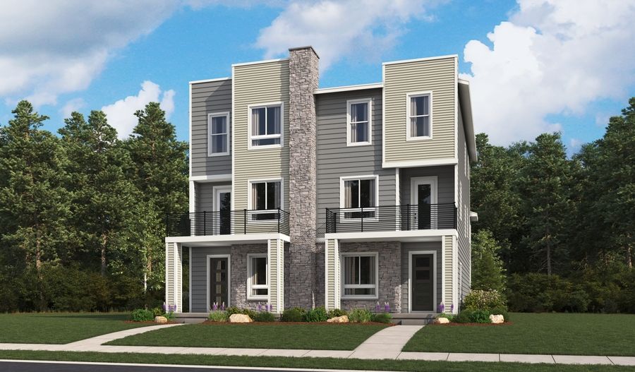 Brooklyn 1 and Brooklyn 2 Full Unit Elevation C