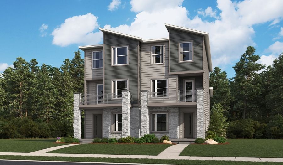 Brooklyn 1 and Brooklyn 2 Full Unit Elevation D