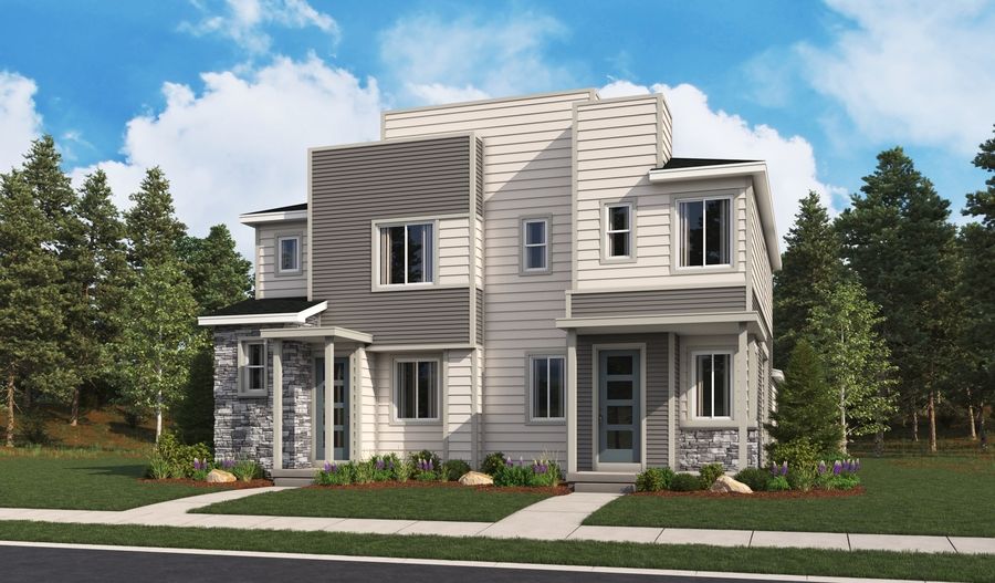 Boston and Chicago Full Unit Elevation C