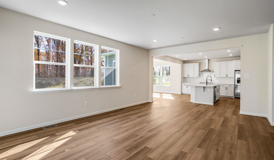 Great Room and Kitchen