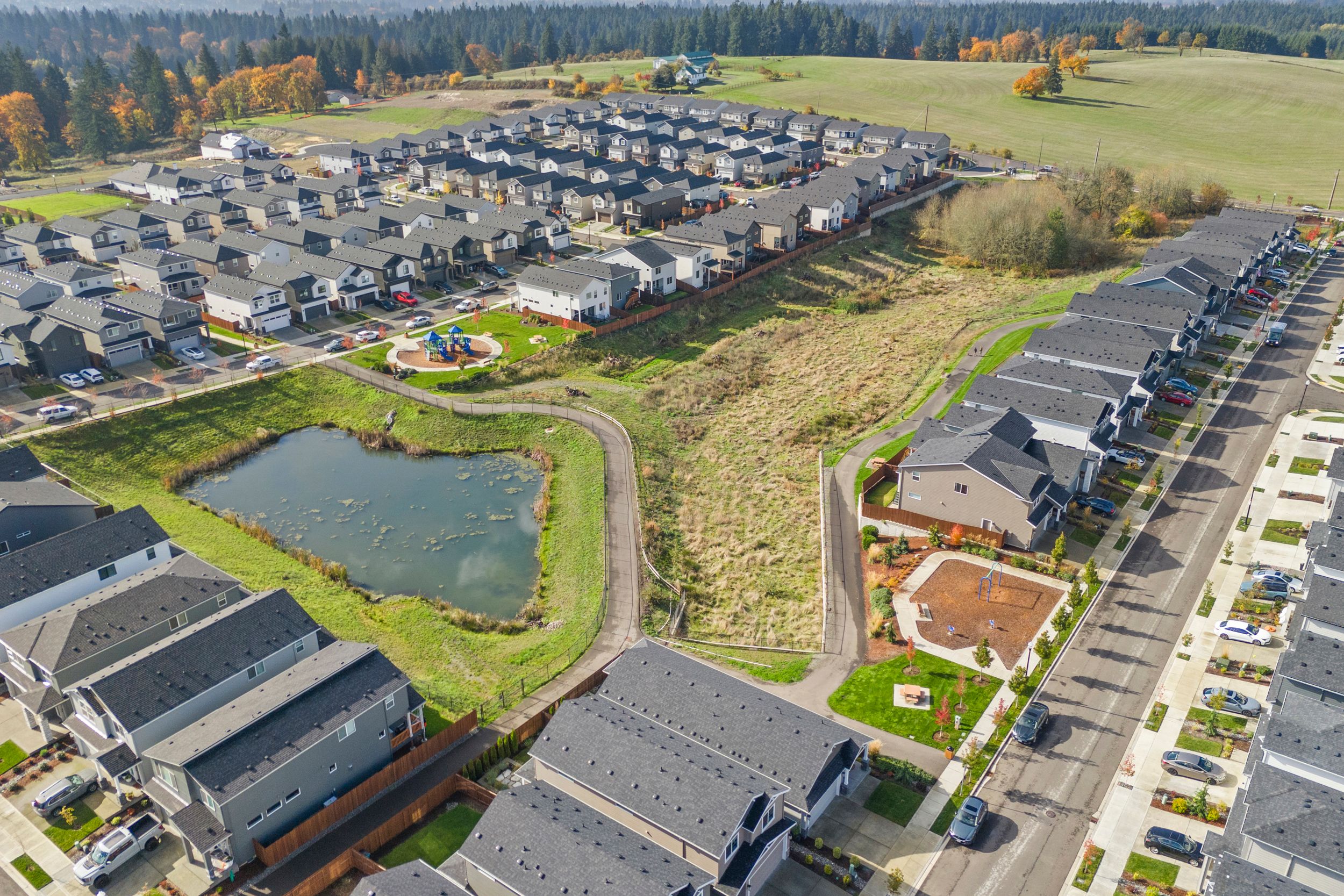 Seasons at North Haven Greenspace