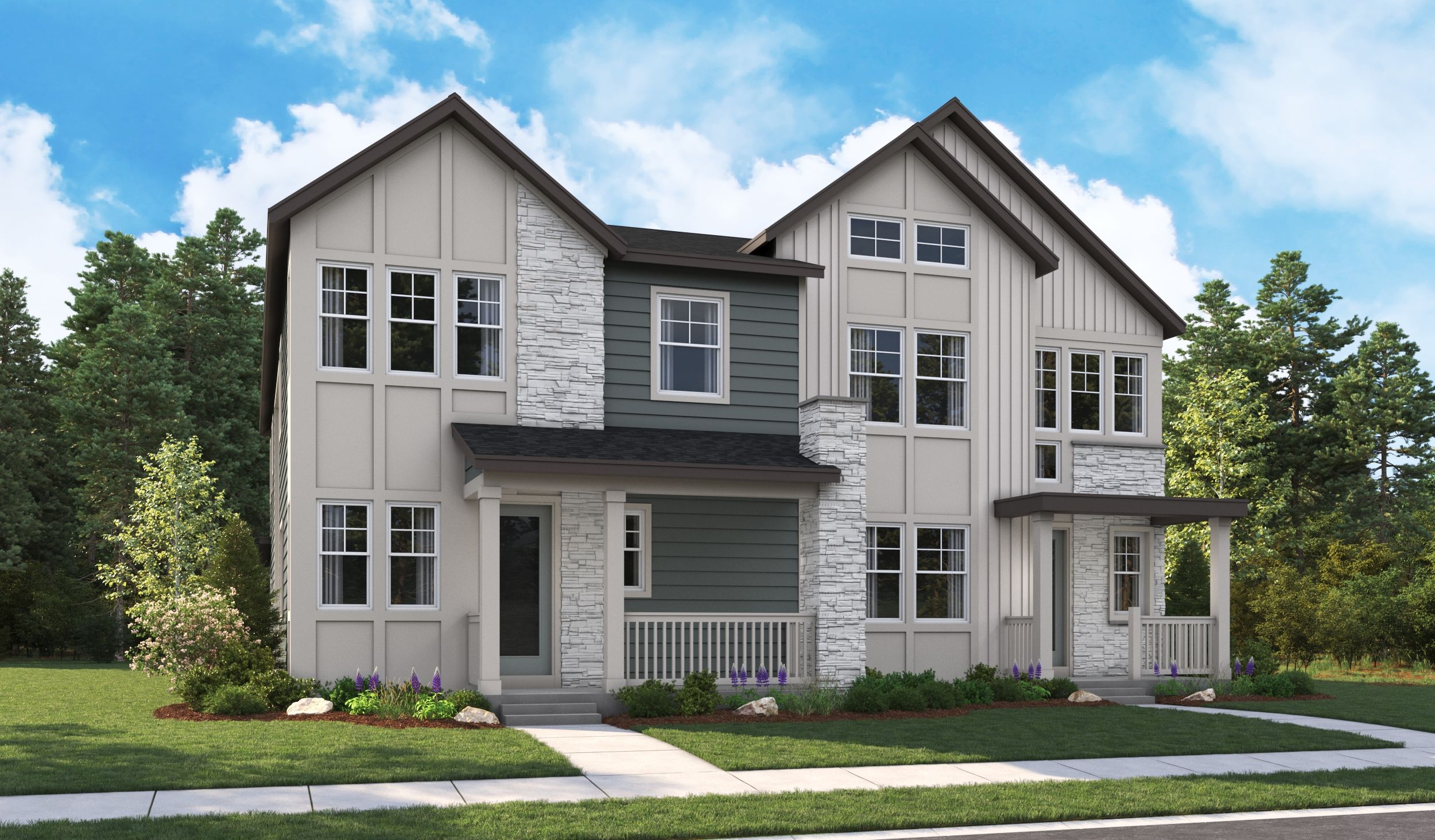 The Nina 3 and Navy 3 Elevation B