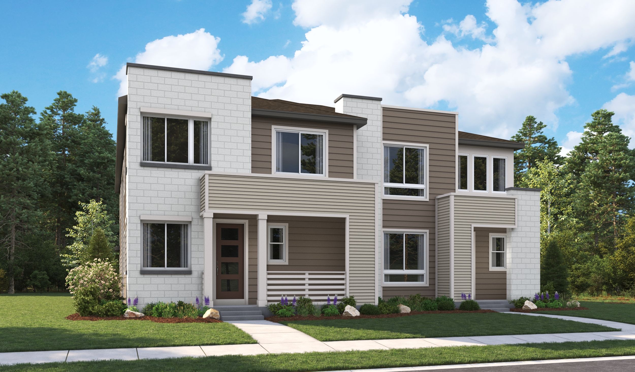 The Nina 3 and Navy 3 Elevation D