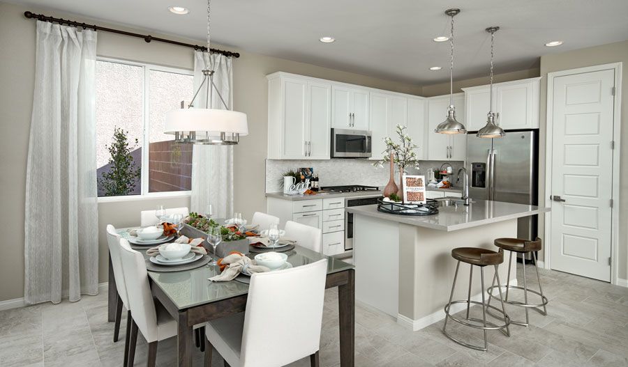Kitchen and Dining nook