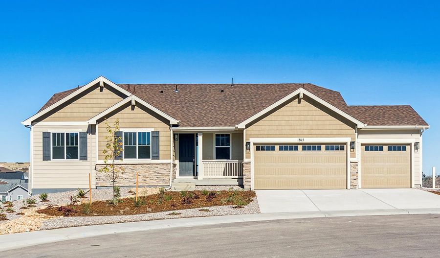 Melody - Vista Pines at Crystal Valley: Castle Rock, Colorado - Richmond American Homes