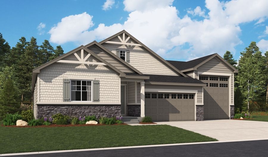 Harris - The Apex at Cobblestone Ranch: Castle Rock, Colorado - Richmond American Homes